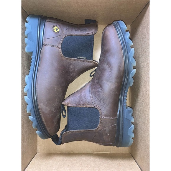 Wolverine Mens I-90 Waterproof Soft-Toe Romeo Slip-On